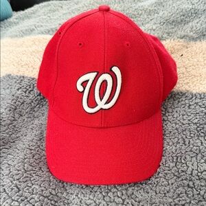 Washington Nationals Red 'W' Baseball Cap